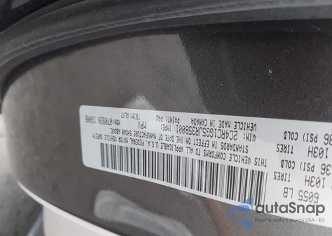 2018 Chrysler Pacifica Limited z USA, uszkodzony, nr VIN 2C4RC1GG5JR358001